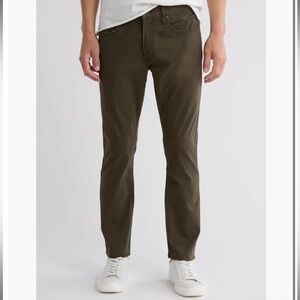 Lucky Brand 223 Straight Leg Jeans 33x32 in Dark Surplus Olive Green